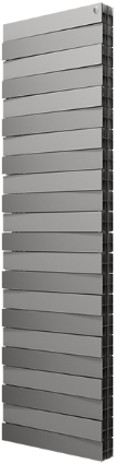 Биметаллический радиатор Royal Thermo PianoForte Tower Silver Satin