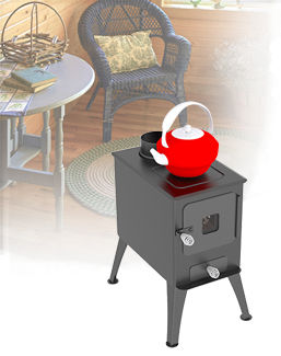 Печь отопительная Stoker Садовая 50 (стекло)