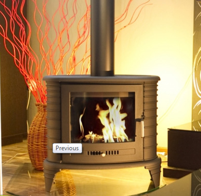 Печь-камин Kratki Koza K8