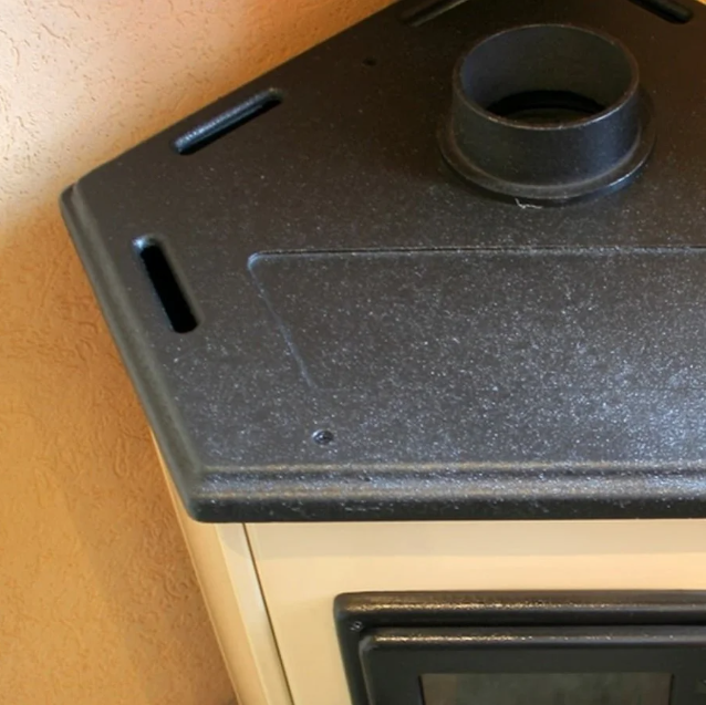 Печь-камин MBS Corner кремовый