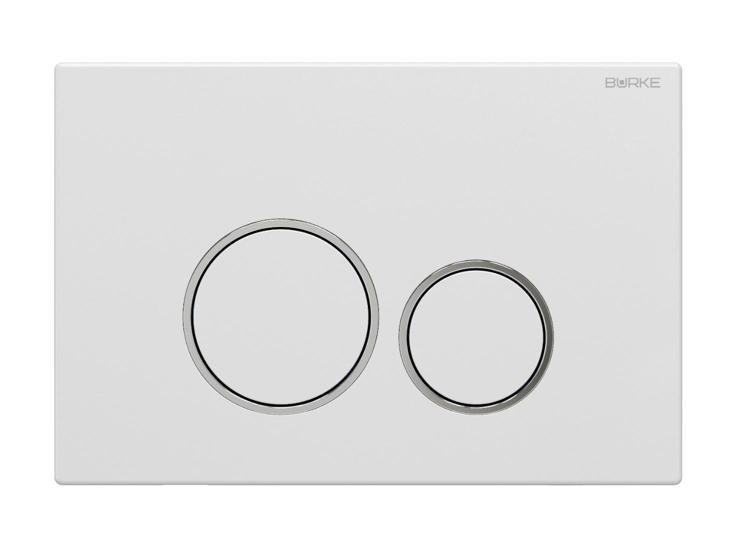 Комплект 5 в 1 инсталляция с унитазом BURKE MOD1, клавиша смыва Тип 05 белый глянец/хром глянец, унитаз SKANDENBORG RIMLESS безободковый с сидением [200.05.WH.125W]