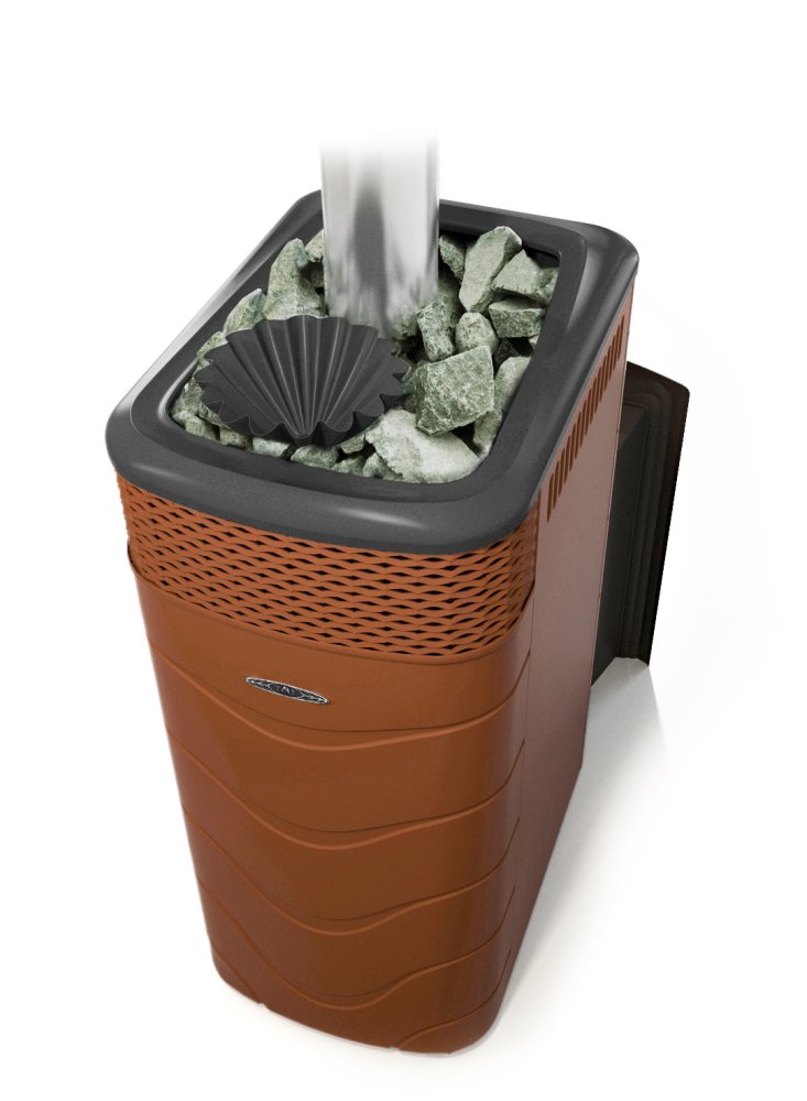 Печь банная Термофор (TMF) Гейзер XXL 2017 Carbon Витра ЗК терракота