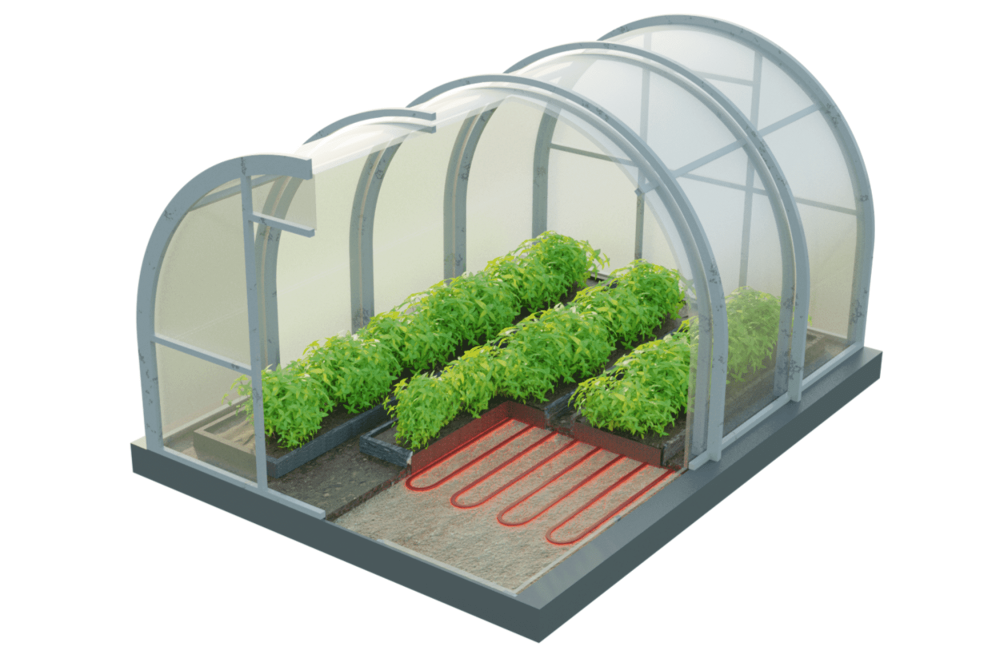 Электрообогрев грунта в теплицах и парниках