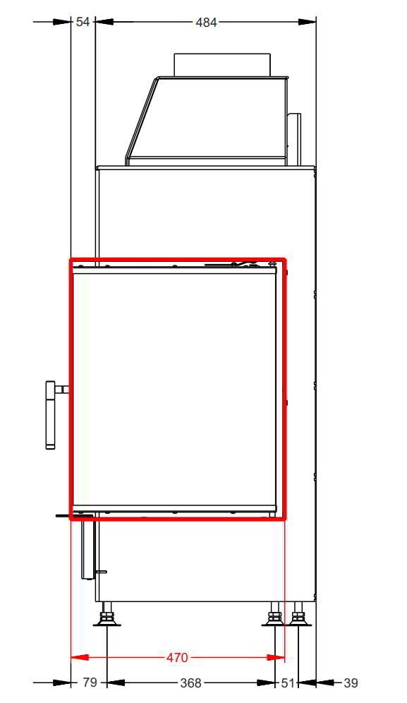 Топка ASTOV П2С 800