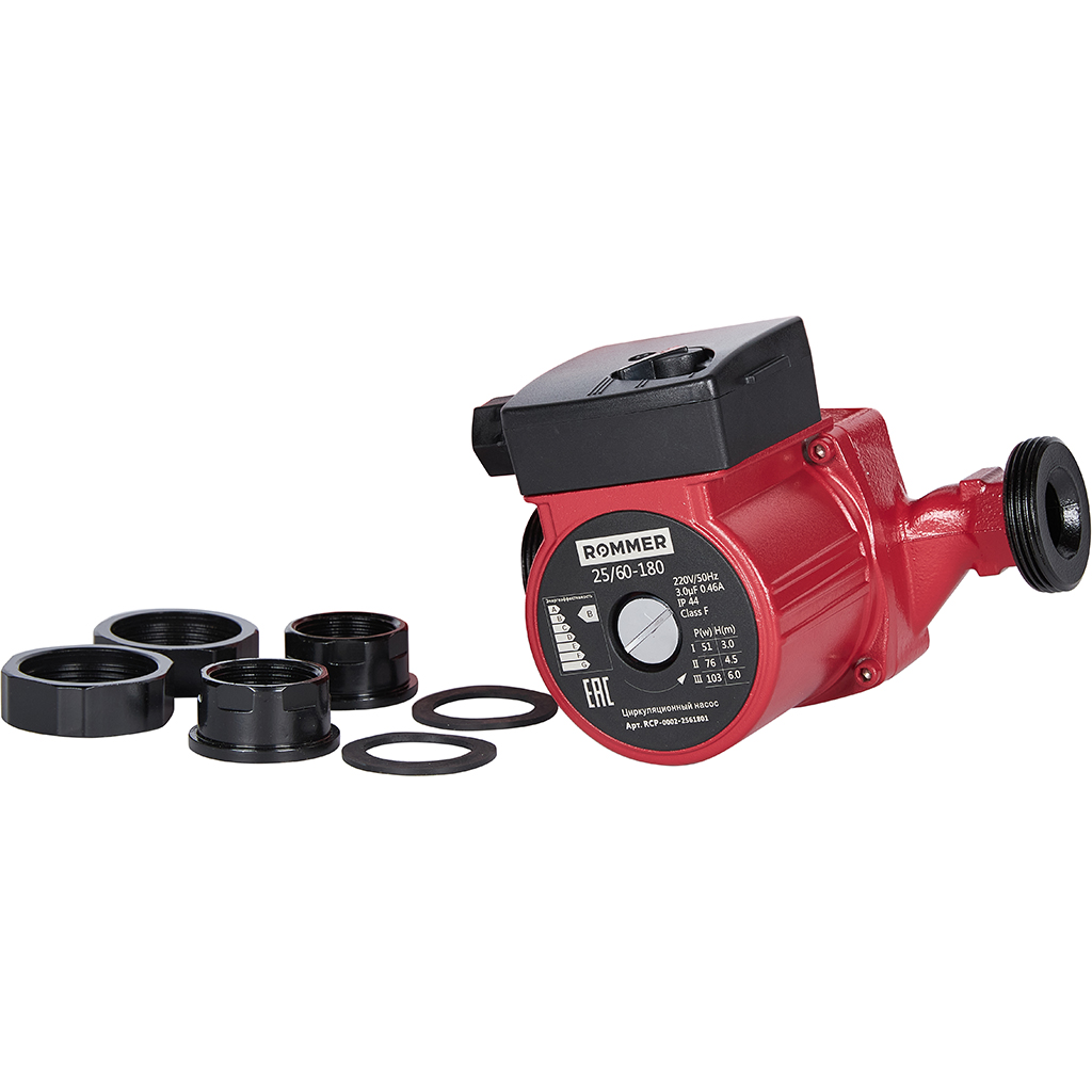 Насос циркуляционный ROMMER 25/60-180 (RCP-0002-2561801)