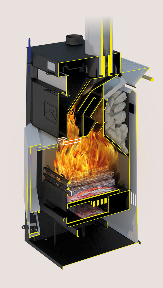 Печь банная Теплодар Сиеста-30