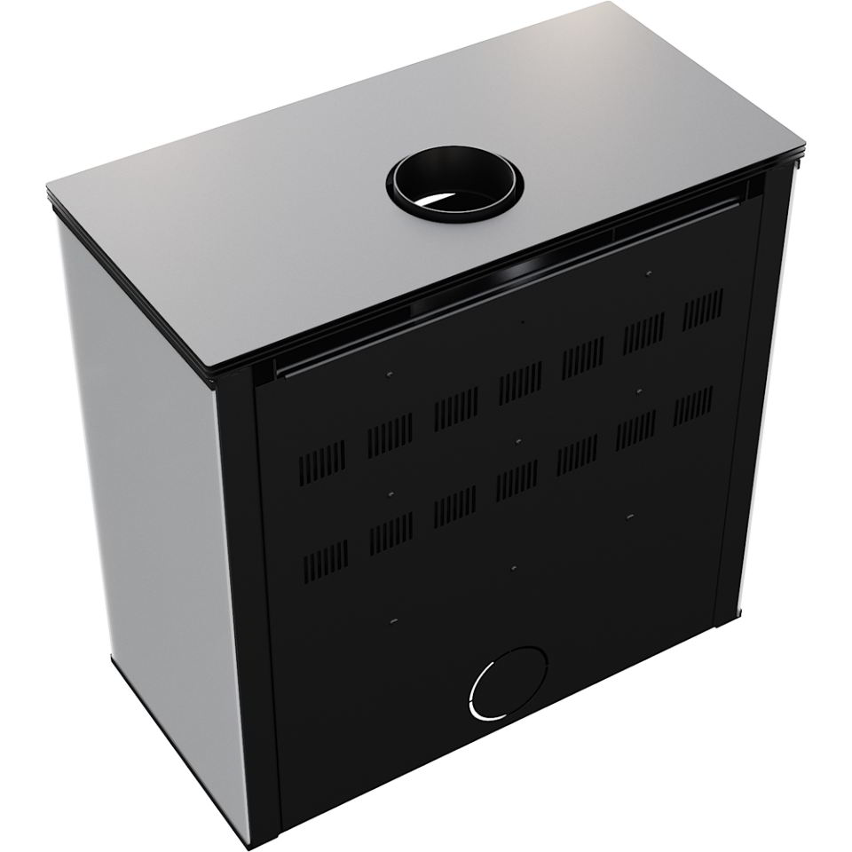 Печь-камин Kratki Juno 12 white