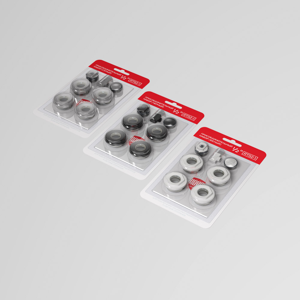 Присоединительный набор Royal Thermo (Noir Sable)