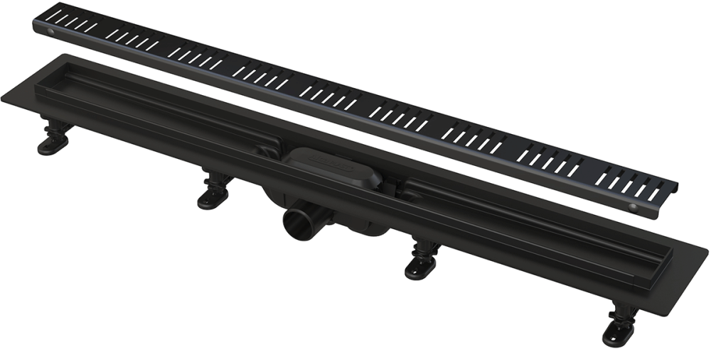 Водоотводящий желоб AlcaPlast APZ10BLACK 550M