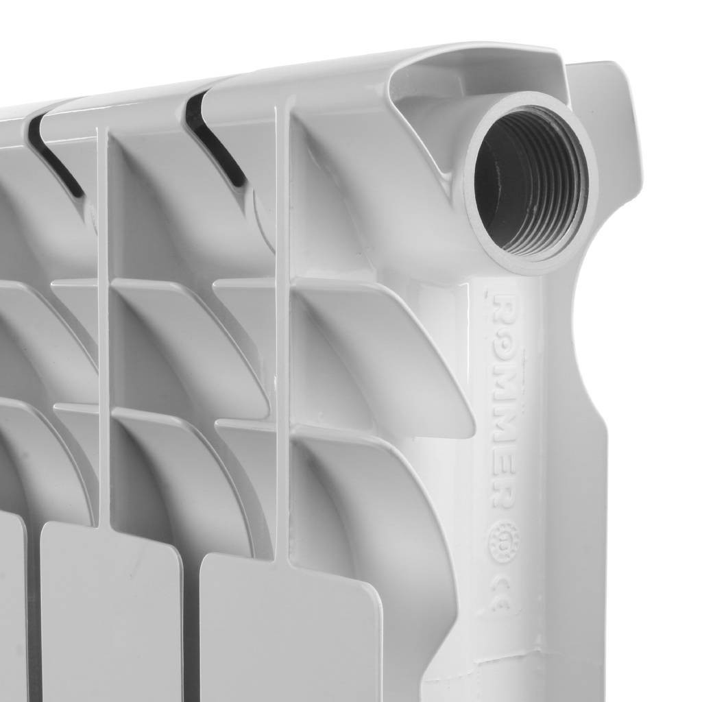 Алюминиевый радиатор Rommer Optima 500