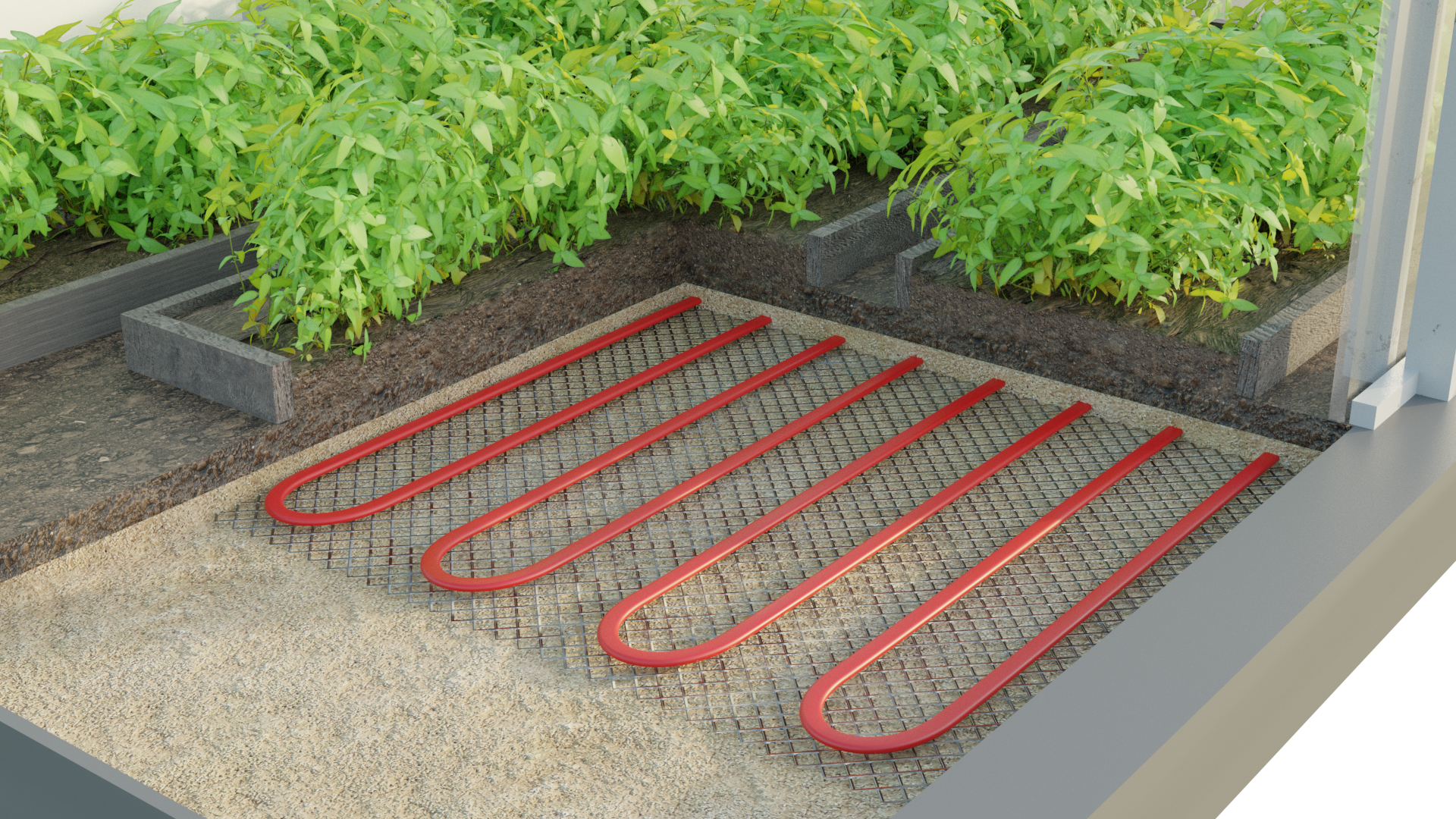 Электрообогрев грунта в теплицах и парниках