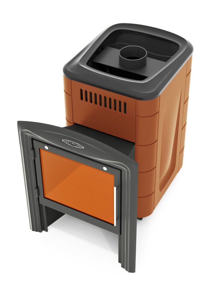 Печь банная Термофор (TMF) Компакт 2017 Carbon Витра терракота