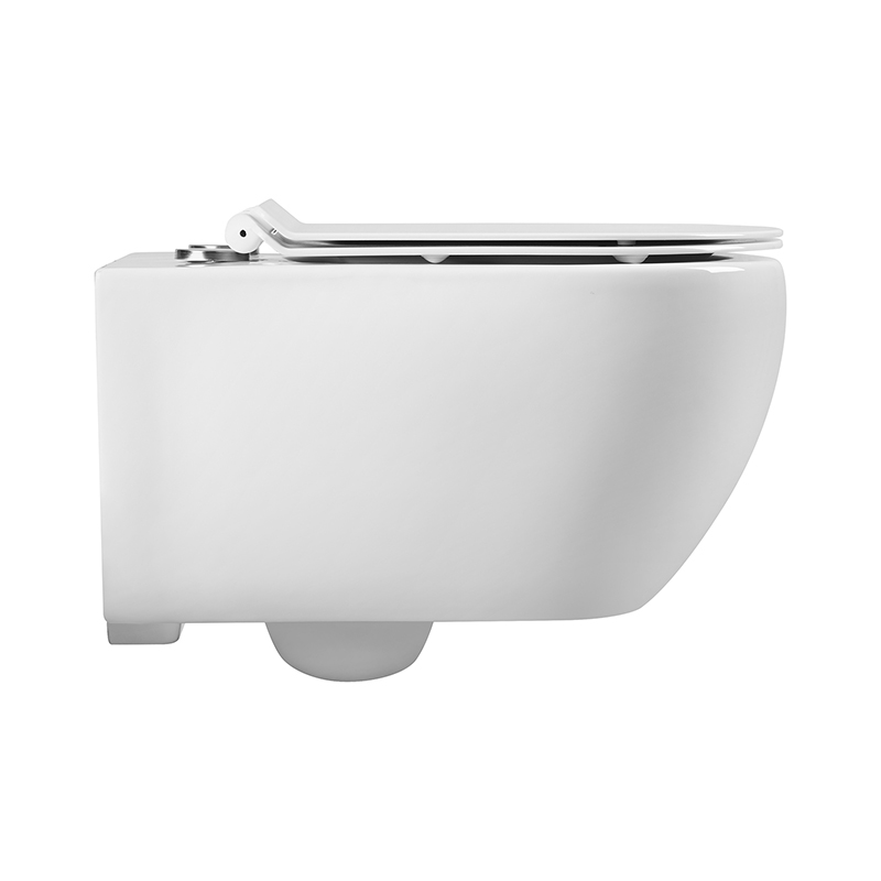 Комплект 5 в 1инсталляция с унитазом BURKE MOD1 с клавишей смыва Тип 02 белый глянец, унитаз SKANDENBORG RIMLESS безободковый с сидением [200.02.WW.125W]