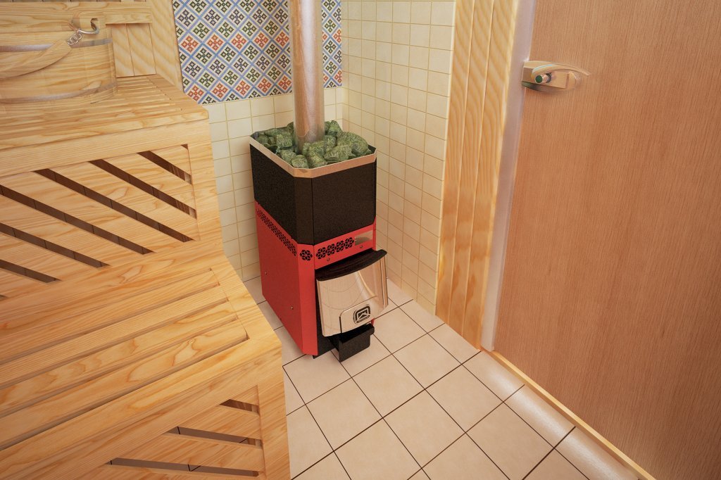 Печь банная Теплодар Русь-12 ЛУ