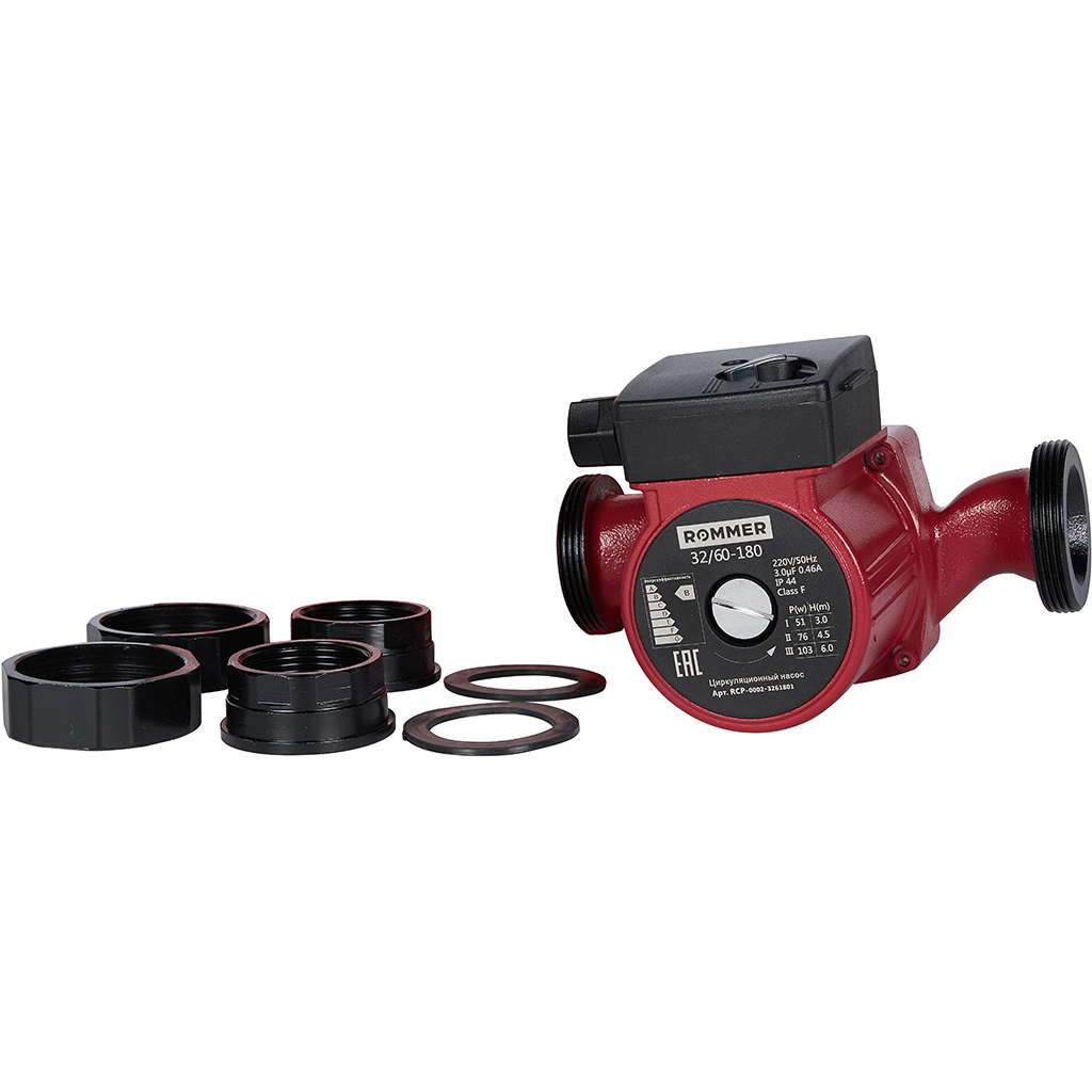 Насос циркуляционный ROMMER 32/60-180 (RCP-0002-3261801)