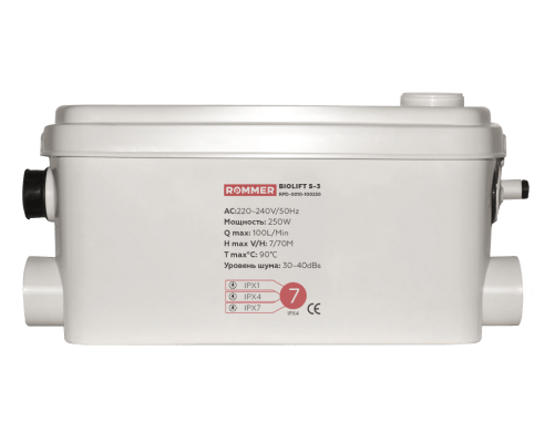 Канализационная насосная установка ROMMER BIOLIFT S-3 (RPD-0010-100250)