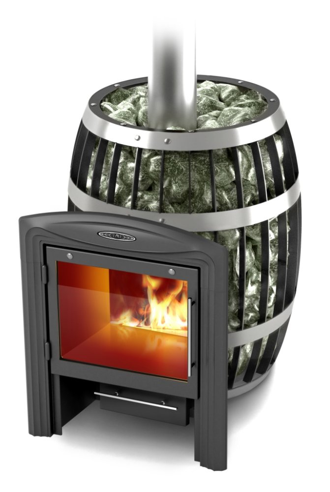 Печь банная Термофор (TMF) Саяны Inox Витра