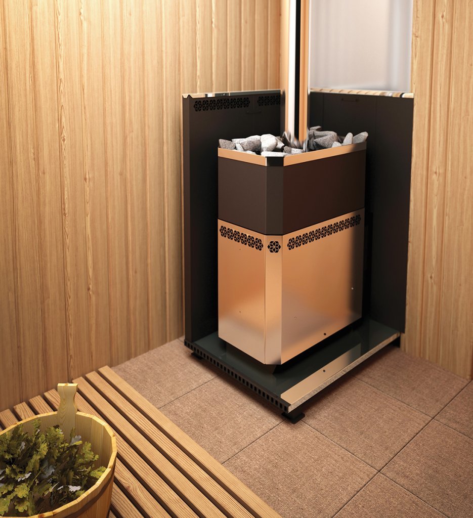 Печь банная Теплодар Русь-12 ЛНЗП Профи