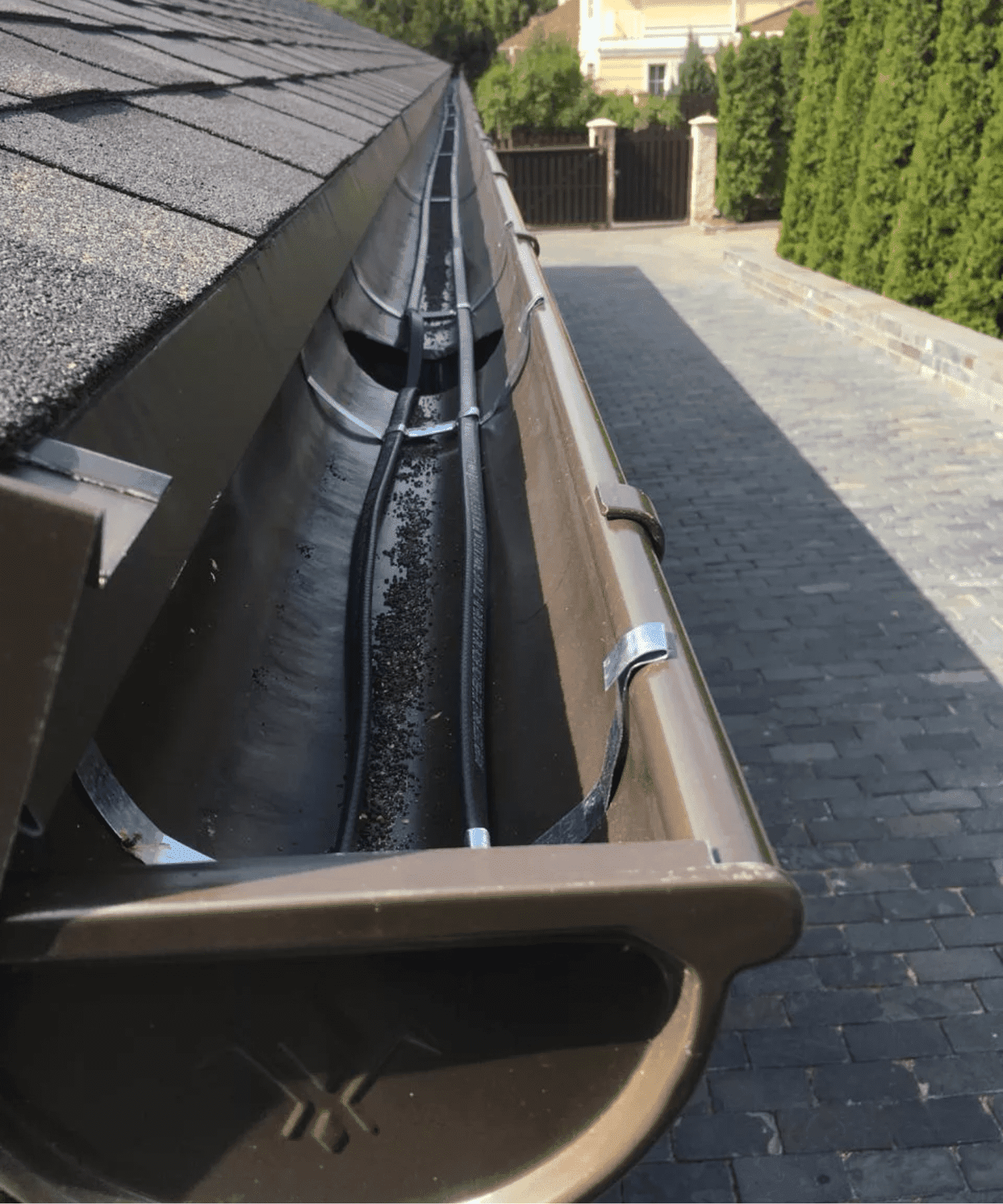 Электрообогрев кровли и водостоков