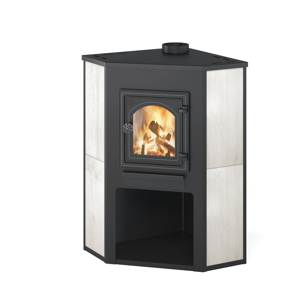 Камин ЭТНА (ДТ-4С) угловой Ø115мм