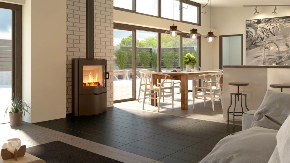 Печь-камин Kratki Koza AB S/2