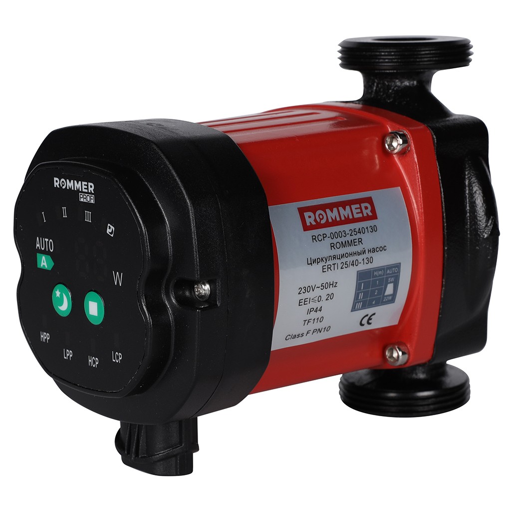 Насос циркуляционный ROMMER ERTI 25/40-130 (RCP-0003-2540130)