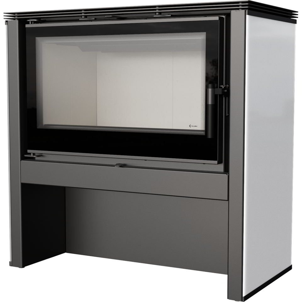 Печь-камин Kratki Juno 12 white