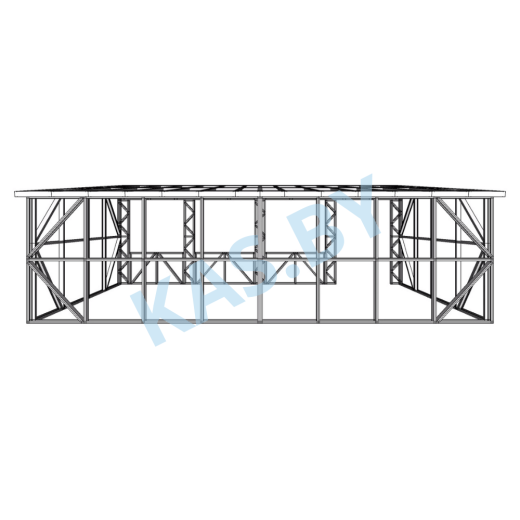Каркас беседки из ЛСТК 4 х 8 м