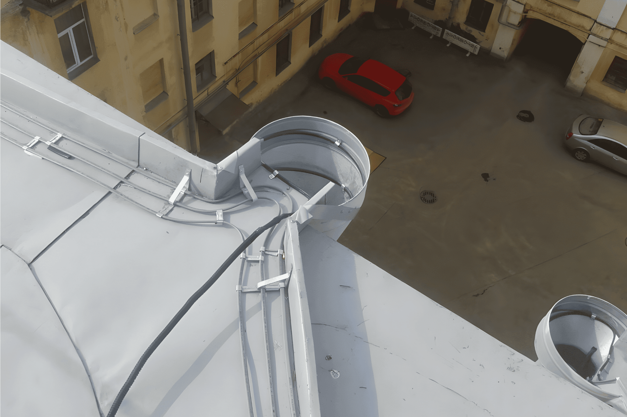 Электрообогрев кровли и водостоков