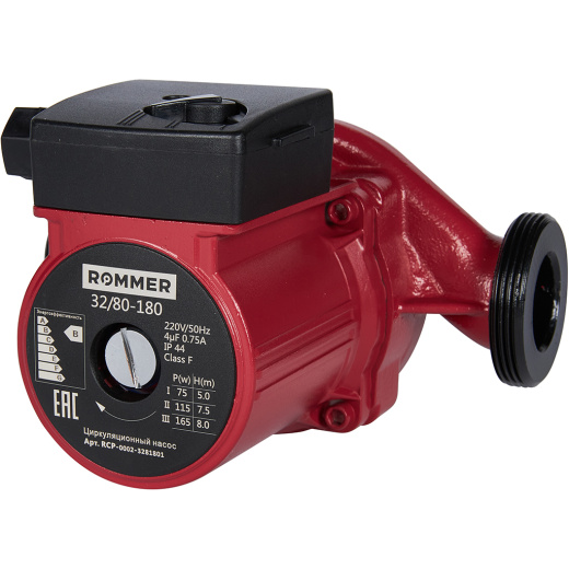 Насос циркуляционный ROMMER 32/80-180 (RCP-0002-3281801)