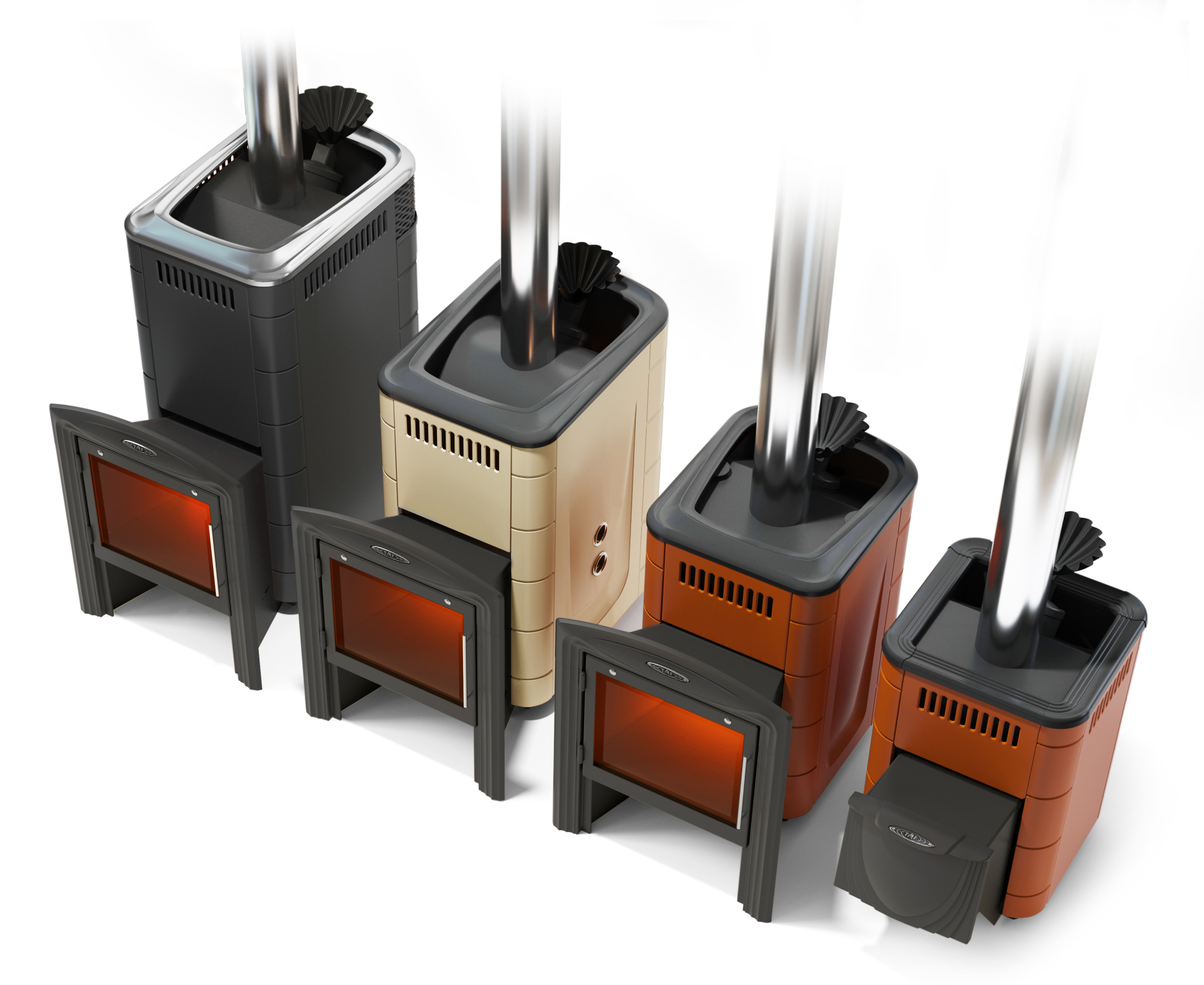 Печь банная Термофор (TMF) Гейзер Мини 2016 Inox Витра ЗК терракота