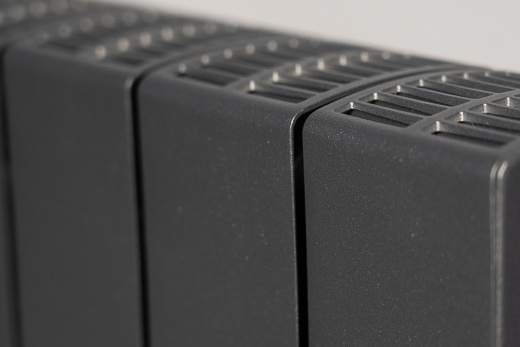 Радиатор отопления Rifar SUPReMO 500 (12 секций) Титан (RAL 7012 серый)