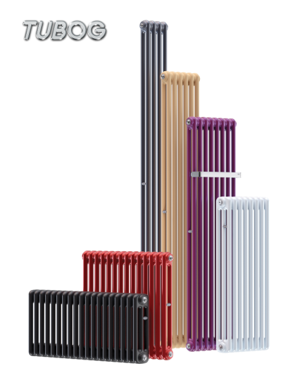 Радиатор стальной трубчатый RIFAR TUBOG TUB 2180-12-DV1 Титан (нижнее подключение)