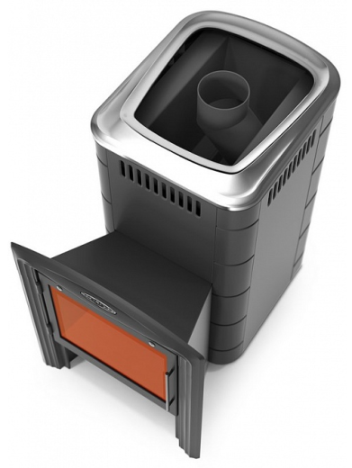 Печь банная Термофор (TMF) Тунгуска 2017 Inox Витра антрацит