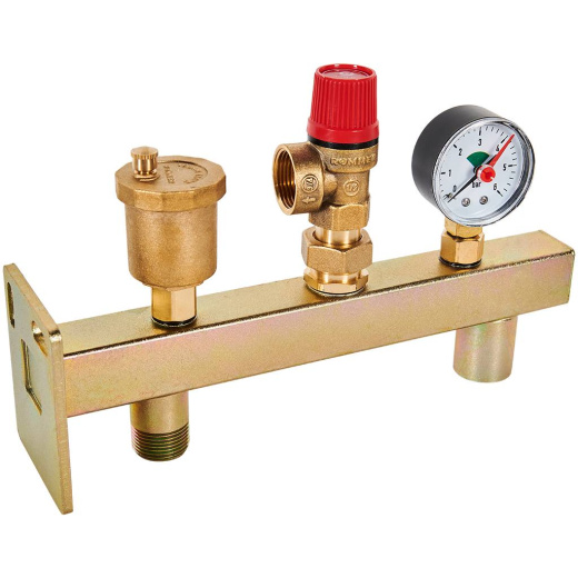 Группа подключения мембранного бака ROMMER RVS-0006-013020 3 бар, 3/4