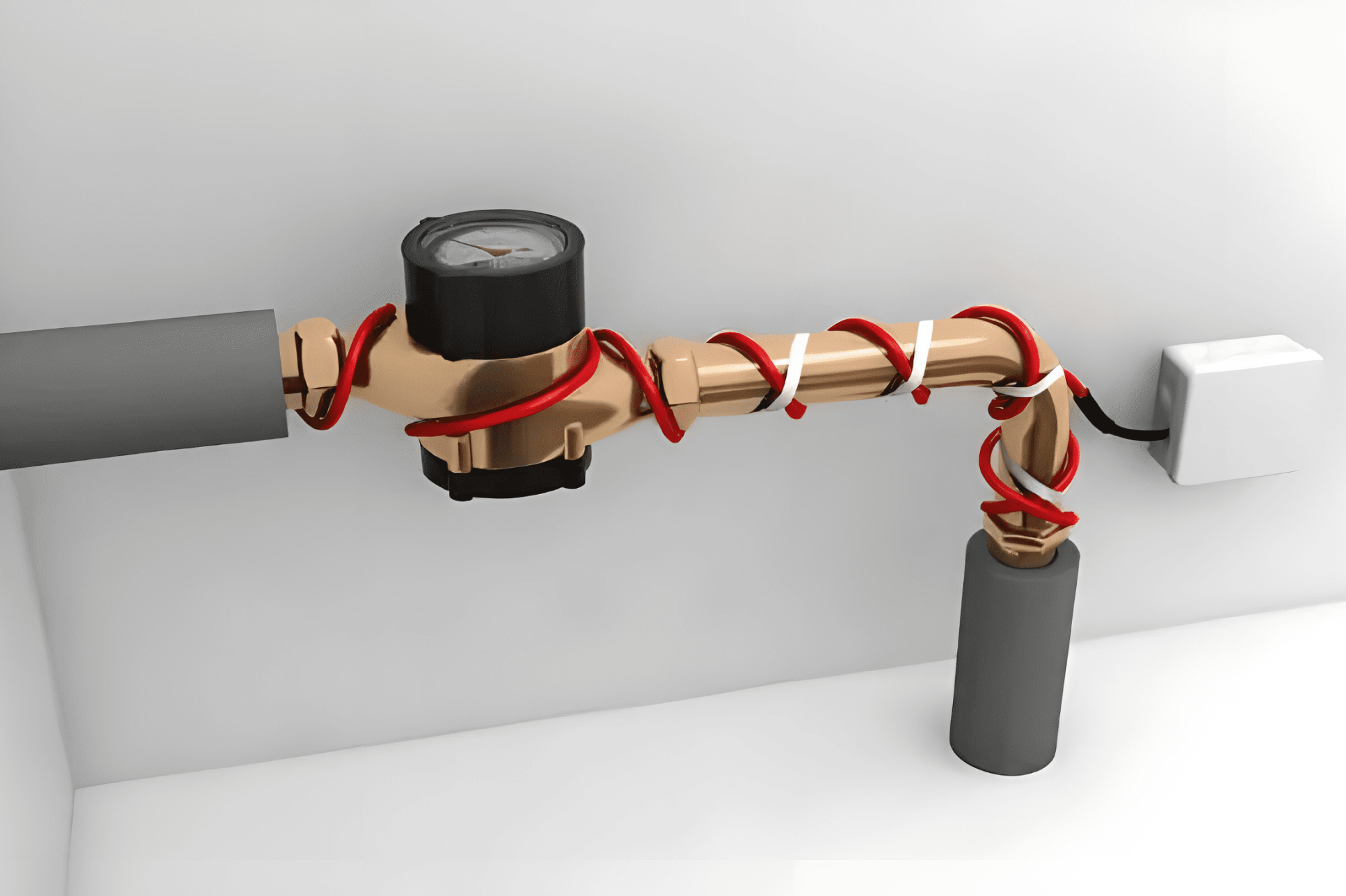 Электрообогрев трубопроводов, цистерн и водосточных труб