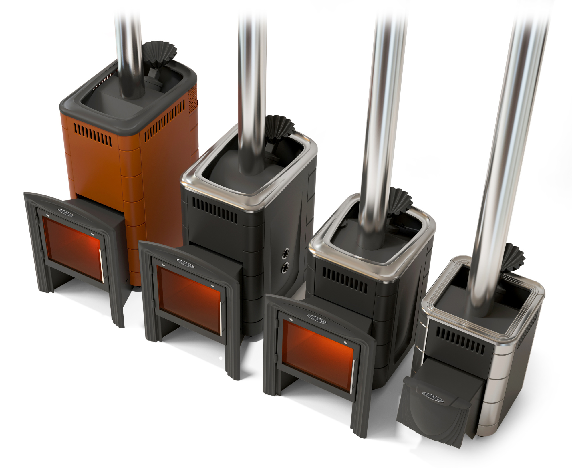 Печь банная Термофор (TMF) Гейзер Микра 2017 Inox ДА терракота