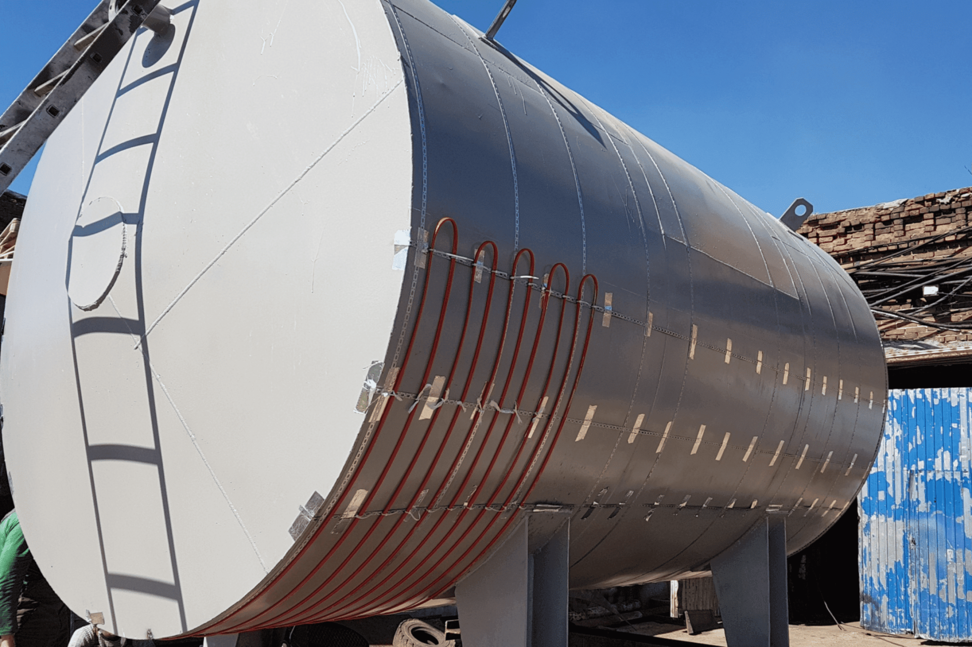 Электрообогрев трубопроводов, цистерн и водосточных труб